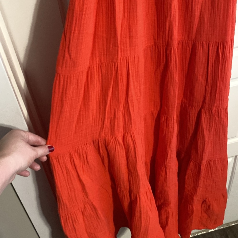 Universal Thread Red Maxi Dress - Picture 5 of 7